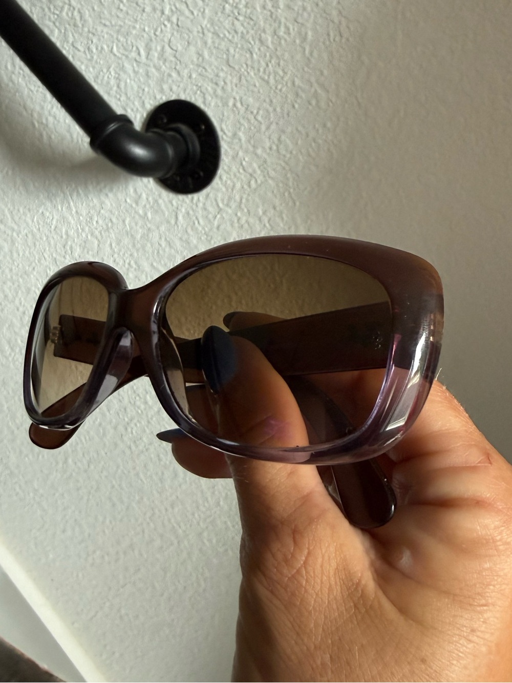 Ray-Ban Jackie Ohh Sunglasses RB4101 in Polished Brown - Picture 5 of 16